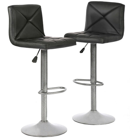 PU Leather Modern Adjustable Swivel Barstools Hydraulic Chair Bar Stools