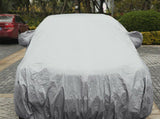 L - Foldable Waterproof Snow Wind Dust Resistant UV Outdoor Full  Auto Car Cover