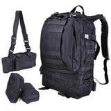 55L Molle Outdoor Military Tactical Bag Camping Hiking Trekking Backpack