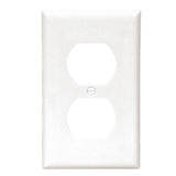 10 PACK WHITE IVORY SINGLE ELECTRICAL OUTLET DUPLEX WALL FACE PLATES COVER LOT