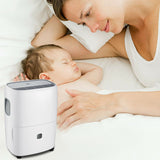 Portable 30 Pint Dehumidifier Humidity Control with Casters Washable Air Filter