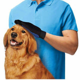 Pet Dog Cat Deshedding Brush Glove Gentle True Efficient Touch Massage Grooming