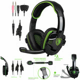 3.5mm Surround Stereo Gaming LOL Headset Headband Headphone PC w/ Mic PS4