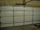 White Reflective Foam Core Garage Door Insulation Kit