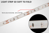 16Ft 300-LED SMD-3528 Cool White LED Flexible Tape Strip Light w/ Power Supply