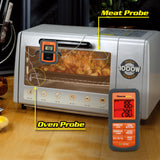 ThermoPro Digital LCD Wireless Meat Cooking Thermometer Dual Probe