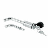 New Hitch Pin Lock 1/2"&5/8" Stainless Steel Dual Receiver Lock for Class II,IV