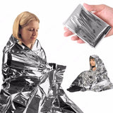 10 Pack Emergency Solar Blanket Survival Safety Insulating Mylar Thermal Heat