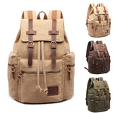 Vintage Retro Canvas Backpack Travel Sport Rucksack Satchel Hiking School Bag