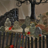 6 Tombstones Halloween Prop Spooky Decoration Haunted House Outdoor Indoor Decor