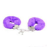 New Handcuffs Up Furry Fuzzy Sexy Slave Hand Ring Ankle Cuffs Restraint Bed Toys