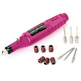 Fast Nail Art Drill KIT Electric FILE Buffer Bits Acrylic Portable Salon Machine