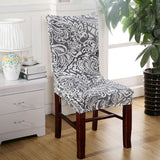 Stretch Spandex Chair Cover Dining Room Wedding Party Décor Pattern Seat Cover