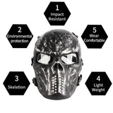 Jason Voorhees Friday the 13th Horror Movie Hockey Mask Scary Halloween Mask USA