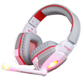 Gaming Headset Surround Stereo Headband Headphone USB 3.5mm LED with Mic for PC