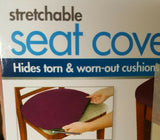 Stretch Seat Covers SET OF 2  Cover Protector (Spills Stain Torn) Stretchable