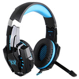 Gaming Headset Surround Stereo Headband Headphone USB 3.5mm LED with Mic for PC