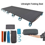 Camping Mat Ultralight Portable Single Folding Camp Bed Cot Sleeping Outdoor US