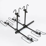 4 Bike Platform Style Bicycle Rider Hitch Mount Carrier Rack Sport Receiver