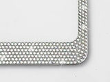 SWAROVSKI CRYSTALS license plate frame 7 rows !!!Bling frame