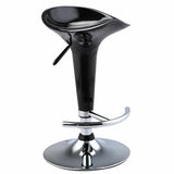 Set of 2 Modern Bombo Style Swivel Barstools Adjustable Counter Chair Bar Stools