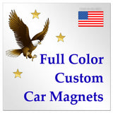 12x12 Custom Car Magnets  Magnetic Auto Truck Signs