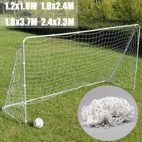 4 Size Soccer Football Net for Children Junior Adult Goal Sports Match Training