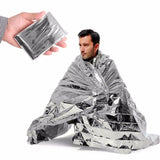 10 Pack Emergency Solar Blanket Survival Safety Insulating Mylar Thermal Heat