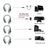 Stereo PC Gaming Headset for PS4 New Xbox One with Mic Camouflage