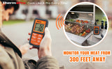 ThermoPro Digital LCD Wireless Meat Cooking Thermometer Dual Probe