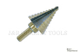 NEW 1/4" 1-3/8 M2 HEX SHANK HSS TITANIUM STEP DRILL BIT