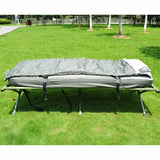 New Outsunny Single Portable Camping Tent Bed Cot w/Sleeping Bag Air Mattress