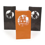 12 HALLOWEEN Party Decoration Pathway Walkway Paper SILHOUETTE LUMINARY BAGS