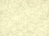 Aisle Runner Ivory 100' floral print fabric w/adh & rope