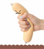 Stress Relief Sausage Exercise Squeeze Anti Stress Toy Stress Ball Hand Finger