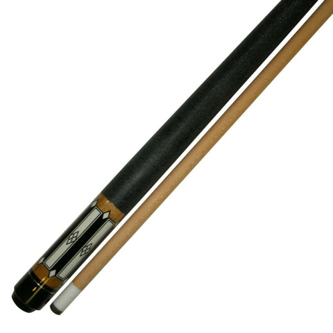 58"  2 Piece Hardwood Canadian Maple Pool Cue Billiard Stick  W Irish Wrap 21 Oz