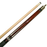 48"  Short 2 Piece Hardwood Canadian Maple Pool Cue Billiard Stick 19 Ounce