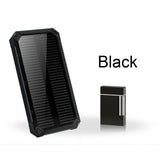 300000mAh Waterproof Portable Solar Charger Dual USB Battery Power Bank Phone