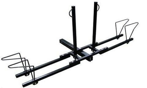 New Heavy Duty 2 Bike Bicycle 2" Hitch Mount Carrier Platform Rack Car Truck SUV