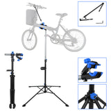 Metal Portable Home Heavy Duty Bike Repair Stand Adjustable Height Rack Tool