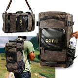 Men's Vintage Canvas Backpack Travel Sport Rucksack Satchel School Hiking Bag