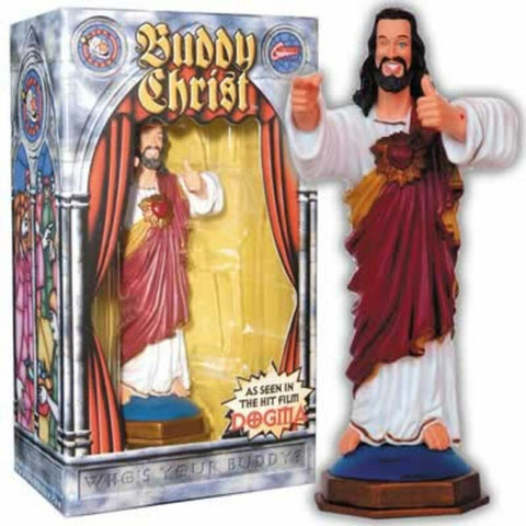 Buddy Christ Dashboard Figure Dogma Kevin Smith Movie Christmas Wink Statue