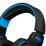 Gaming Headset Surround Stereo Headband Headphone USB 3.5mm LED with Mic for PC