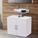 Non Pedestal Under Sink Bathroom Storage Vanity Cabinet Space Saver Organizer