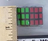 World's Smallest RUBIK'S CUBE Puzzle 3D Toy Miniature Doll Retro 80's Mini