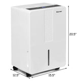 Home Portable 50 Pint Humidity Control Up To 3000 Sq.Ft. Dehumidifier