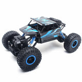 4WD RC Monster Truck Off-Road Vehicle 2.4G Remote Control Buggy Crawler Car Blue