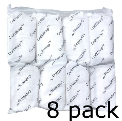 8pk - PLASTER BANDAGE Cast Roll / Cloth Casting Tape  4in x 5yd  CASE PRICING