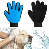 Pet Dog Cat Deshedding Brush Glove Gentle True Efficient Touch Massage Grooming