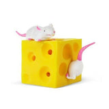 Stretch Mice & Cheese Tactile Toy Occupational Therapy Tactile Stress Fidget Toy